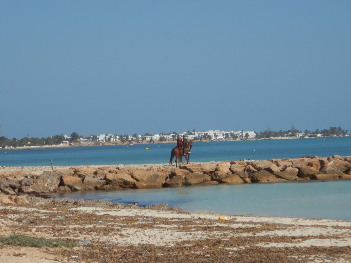 Aghīr Maison Les Palmiers 300M De La Plage מראה חיצוני תמונה